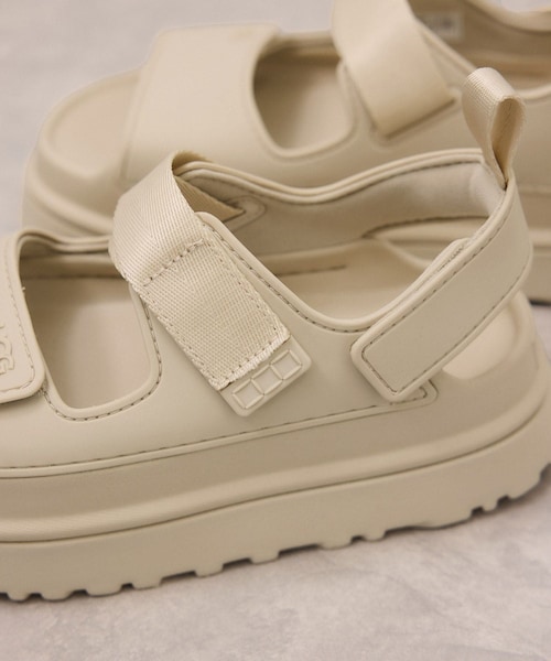 ADAM ET ROPE'(アダムエロペ)の「【UGG(アグ)】W GOLDENGLOW(サンダル・レディース・ブラック/ベージュ・23/24/25)」の10枚目の写真