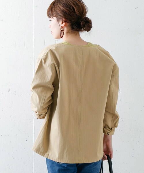 URBAN RESEARCH Sonny Label（アーバンリサーチサニーレーベル）の「UNIVERSAL OVERALL　別注カバーオール（カバーオール・レディース・ベージュ/オフ/カーキ・FREE）」の11枚目の写真