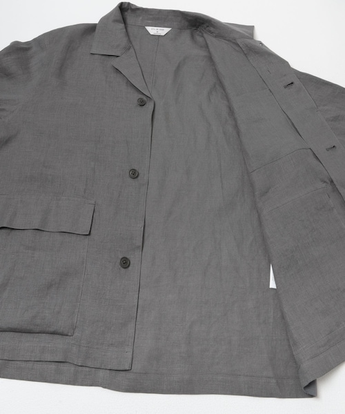 URBAN RESEARCH DOORS(アーバンリサーチドアーズ)の「STILL BY HAND リネンシャツカバーオール(カバーオール・メンズ・TAUPE/BLACK/BLUE GREY・46/48)」の18枚目の写真