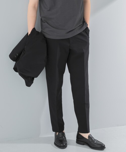 URBAN RESEARCH DOORS(アーバンリサーチドアーズ)の「『イージーケア』LIFE STYLE TAILOR シアサッカーコンフォータブルパンツ(スラックス・メンズ・NAVY/BLACK・S/M/L/XL)」の22枚目の写真