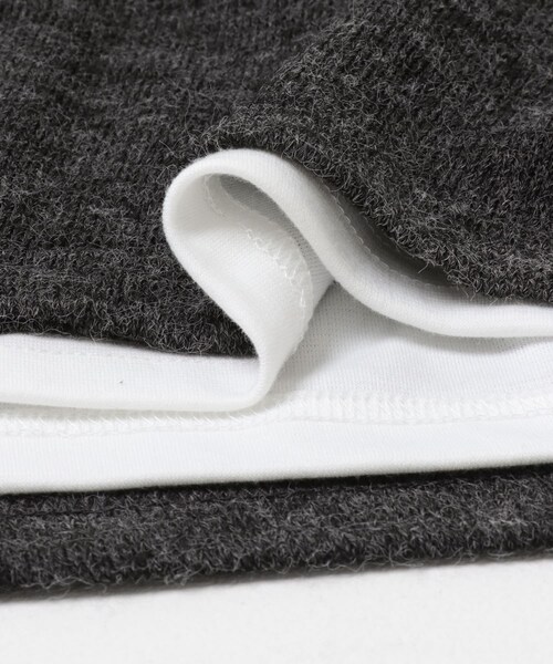 ITEMS URBANRESEARCH（アイテムズ アーバンリサーチ）の「キモウメランジカーディガン＋長袖刺繍Tセット（Tシャツ/カットソー・メンズ・BLU/BEG/BRN/BLK・M/L）」の15枚目の写真