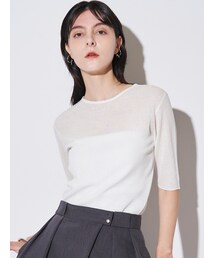 ELENDEEK | 2WAY SHEER KT(ニット/セーター)