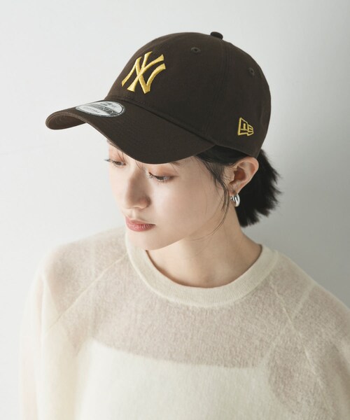 URBAN RESEARCH（アーバンリサーチ）の「『別注』New Era×URBAN RESEARCH　9TWENTY（キャップ・レディース・NAVY/WALNUT/PEBBLE・-）」の6枚目の写真