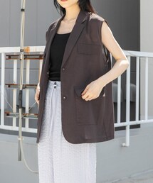 KBF | ミリタリーシアーベスト(テーラードジャケット)