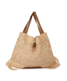 ADAM ET ROPE' | 【HEREU(ヘリュー)】CADOR RAFFIA MESH(ショルダーバッグ)