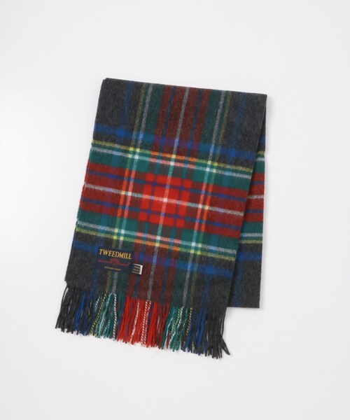 URBAN RESEARCH DOORS(アーバンリサーチドアーズ)の「『一部別注カラー』TWEED MILL Lambswool Stole(マフラー・レディース・Scone CHK/BLU/GRN/CHOCOLATE/McKeller/別注C/GRY/別注T/CHK・Free)」の10枚目の写真