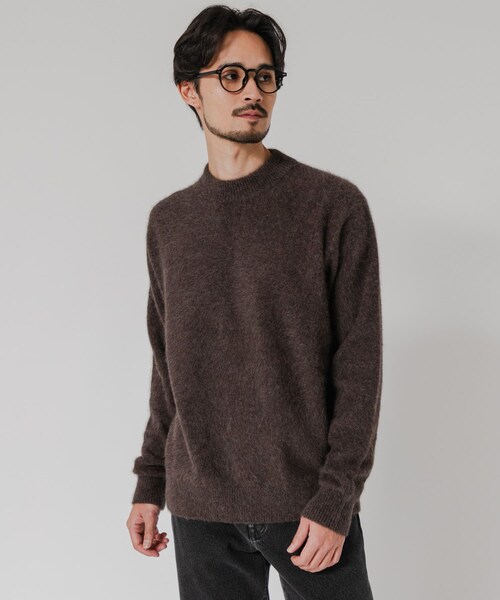 URBAN RESEARCH（アーバンリサーチ）の「FOX CASHMERE CREW-NECK KNIT（ニット/セーター・メンズ・GREGE/D GREEN/BROWN/GRAY・M/L）」の19枚目の写真
