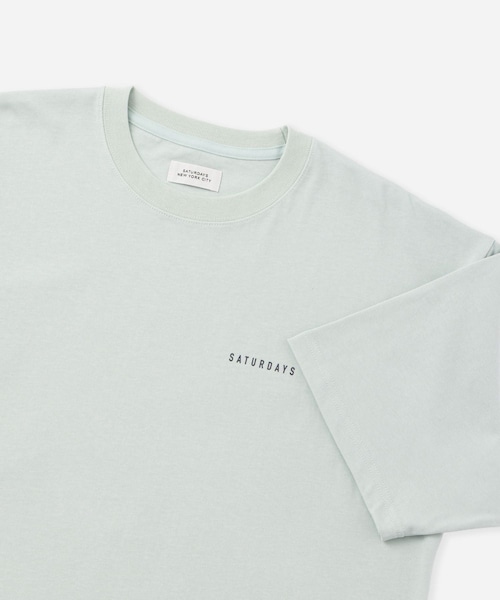 Saturdays NYC(サタデーズ ニューヨークシティ )の「Solar SATURDAYS Relax SS Tee(Tシャツ/カットソー・レディース・ブラック/ホワイト/ブルー・L/M/S/XL)」の19枚目の写真