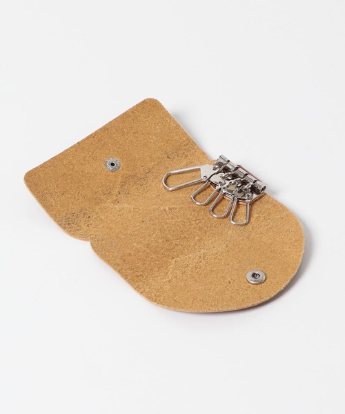 ITEMS URBANRESEARCH（アイテムズ アーバンリサーチ）の「Hawk　Leather Key Case（キーケース/キーアクセサリー・メンズ・GRN/BLK/BRN・-）」の11枚目の写真