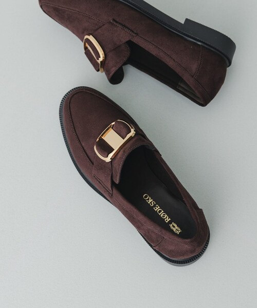 RODE SKO（ロデスコ）の「ビッグバックルローファー（ローファー・レディース・BLACK/BROWN/S・22.5/23.5/24.5/25.5）」の21枚目の写真