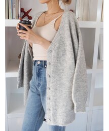 EVRIS | 【WEB限定】メランジカラーカーディガン(カーディガン/ボレロ)