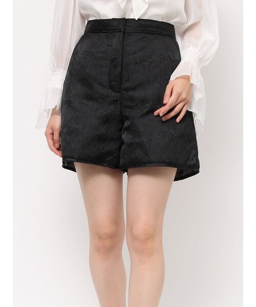 MERCURYDUO（マーキュリーデュオ）の「ジャガードショートパンツ（その他パンツ・レディース・アイボリー/ブラック・S/M）」の10枚目の写真