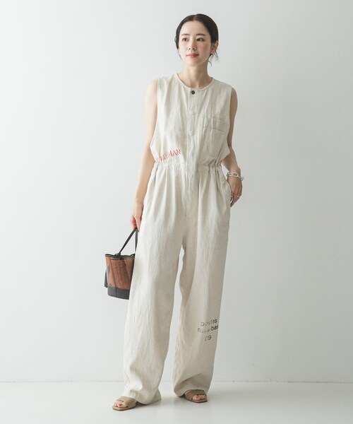 URBAN RESEARCH（アーバンリサーチ）の「『別注』PAY-DAY×URBAN RESEARCH　オールインワン（つなぎ/オールインワン・レディース・NATURAL/CHARCOAL・Free）」の18枚目の写真