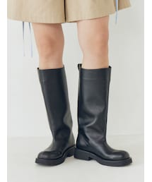 Ungrid | ボリュームロングブーツ(ブーツ)