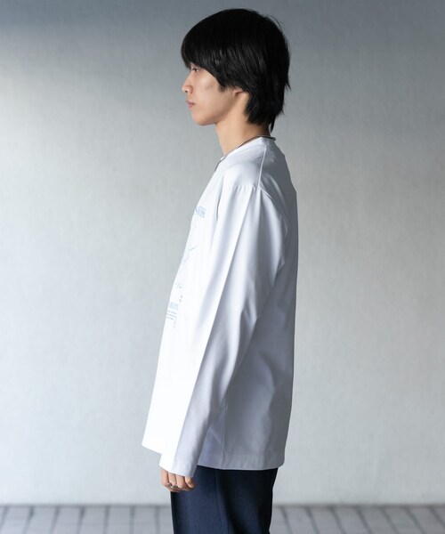 SENSE OF PLACE by URBAN RESEARCH(センスオブプレイスバイアーバンリサーチ)の「Galaxy Graphic Long-Sleeve T-shirts(Tシャツ/カットソー・メンズ・WHITE/BLACK/L.GRAY・M/L)」の14枚目の写真