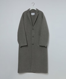 ADAM ET ROPE' | MENS【HYKE】DOUBLE FACE SHOP COAT(チェスターコート)
