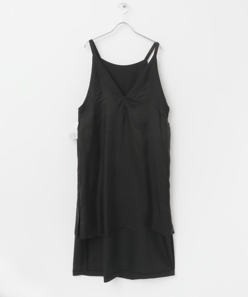 かぐれ（カグレ）の「『2WAY仕様』ウールトロVネックワンピース（ワンピース・レディース・CHARCOAL/BLACK・FREE）」の17枚目の写真