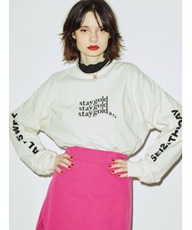 jouetie | ミニロゴロンT(Tシャツ/カットソー)