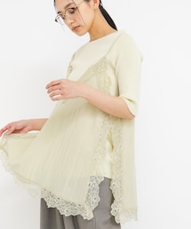 KBF | 『一部WEB限定カラー』ヴィンテージライクレースキャミソール(キャミソール)