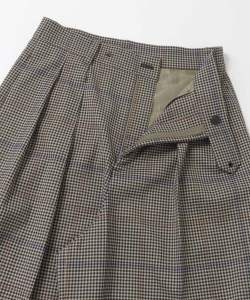 URBAN RESEARCH ROSSO（アーバンリサーチロッソ）の「チェックワイドスラックス（その他パンツ・レディース・BROWN CHK・36/38）」の21枚目の写真