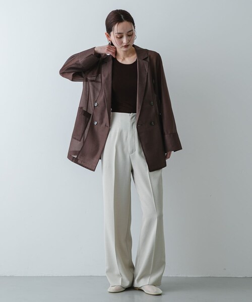 SENSE OF PLACE by URBAN RESEARCH(センスオブプレイスバイアーバンリサーチ)の「『軽量』メッシュフラットシューズ(パンプス・レディース・BLACK/IVORY・S/M/L)」の9枚目の写真
