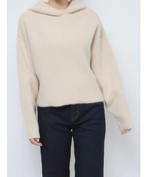 LAGUNAMOON | CHNラクーンショートニットパーカー(パーカー)