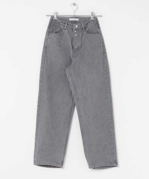 URBAN RESEARCH DOORS(アーバンリサーチドアーズ)の「ARCHI 14OZ DENIM WIDE PANTS(デニムパンツ・レディース・BEIGE/GRAY/BLACK・XS/S)」の2枚目の写真