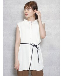 dazzlin | スタンドフリルカラーブラウス(シャツ/ブラウス)