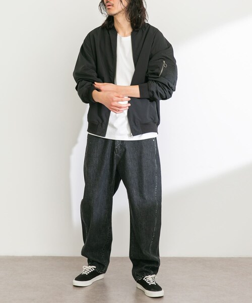 URBAN RESEARCH Sonny Label（アーバンリサーチサニーレーベル）の「デニムバレルパンツ（デニムパンツ・メンズ・グレー/ブラック/インディゴ・M/L）」の10枚目の写真