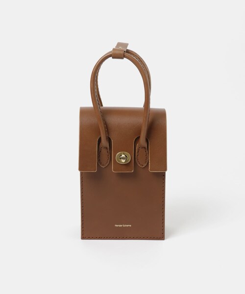 URBAN RESEARCH（アーバンリサーチ）の「Hender Scheme　essence hand bag tall（ショルダーバッグ・メンズ・BROWN/BLACK/GREEN・-）」の4枚目の写真