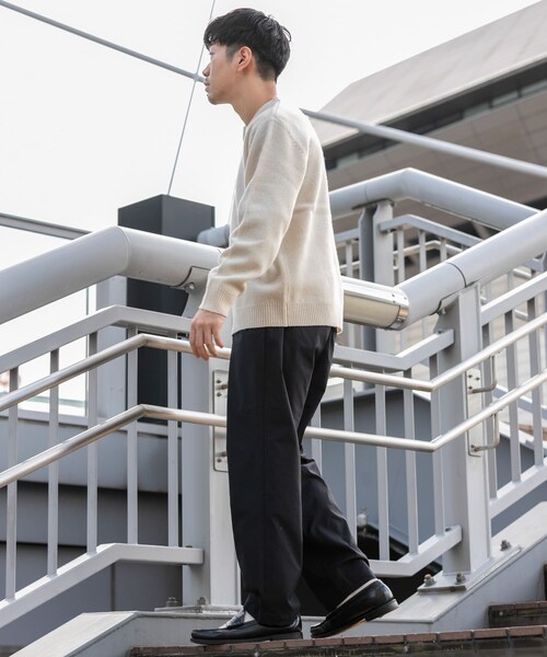 URBAN RESEARCH ROSSO(アーバンリサーチロッソ)の「『セットアップ対応』MARUI ORIMONO 3H DryFabricストレッチ2タックパンツ(その他パンツ・メンズ・NAVY/BLACK・M/L/XL)」の20枚目の写真