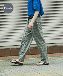URBAN RESEARCH | BROOKS BROTHERS EXCLUSIVE TROUSERS 2INTUCK(その他パンツ)