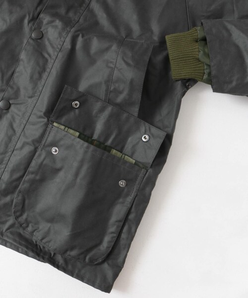 URBAN RESEARCH DOORS(アーバンリサーチドアーズ)の「BEDALE WAX JACKET(テーラードジャケット・メンズ・SAGE/BLACK・36/38/40)」の16枚目の写真
