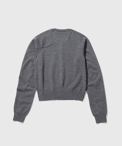 NVRFRGT/ネヴァーフォーゲット】DOUBLE LAYERD SWEATER