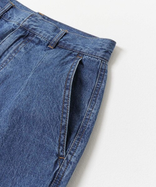 ITEMS URBANRESEARCH(アイテムズ アーバンリサーチ)の「ウエストタックデニムパンツ(デニムパンツ・レディース・BLU/IDG・S/M)」の13枚目の写真
