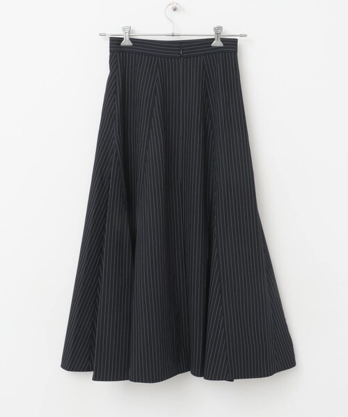 URBAN RESEARCH ROSSO（アーバンリサーチロッソ）の「ストライプロングフレアスカート（スカート・レディース・NAVY・36/38）」の11枚目の写真