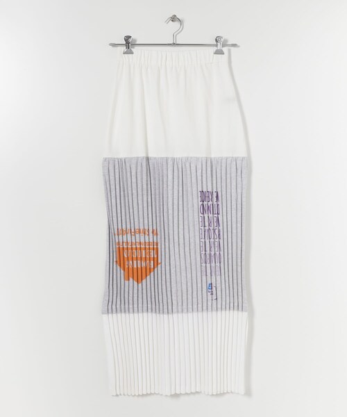 THE GOODLAND MARKET（ザグッドランドマーケット）の「SREU　ソフトプリーツロングSKIRT（スカート・レディース・Assort1/WHITE/BLACK/Assort2・M）」の22枚目の写真