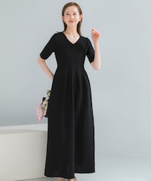 URBAN RESEARCH ROSSO | 『一部WEB限定カラー』フォルムニットVネックワンピース(ワンピース)