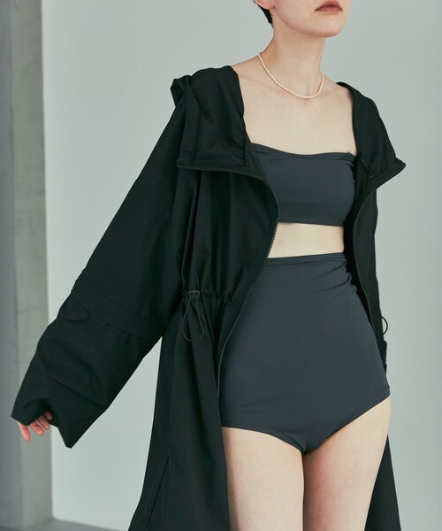 URBAN RESEARCH（アーバンリサーチ）の「『2サイズ展開』『UVカット』Swim URBAN RESEARCH　スイム2WAYブラ（水着・メンズ・BROWN/GREEN/CHARCOAL・S/M）」の5枚目の写真