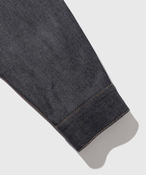 ADAM ET ROPE'(アダムエロペ)の「【BAL/バル】CURB POCKET DENIM JACKET(デニムジャケット・メンズ・ブラック/ネイビー・1/2)」の9枚目の写真