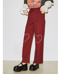 jouetie | ハートストレートパンツ(その他パンツ)