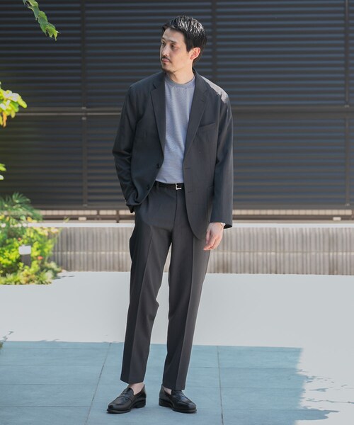 URBAN RESEARCH DOORS(アーバンリサーチドアーズ)の「『洗濯可/防シワ』LIFE STYLE TAILOR カルゼストレッチコンフォータブルパンツ(スラックス・メンズ・GRAY/NAVY/KHAKI・S/M/L/XL)」の15枚目の写真