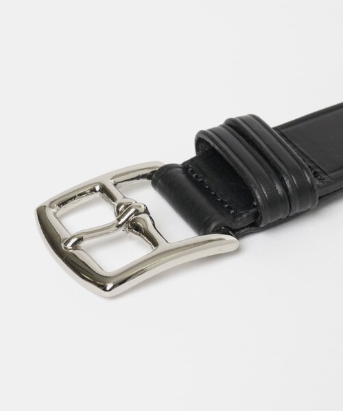 URBAN RESEARCH（アーバンリサーチ）の「Scye　Leather New Basic Belt（ベルト・メンズ・クロ/ダークブラウン・M）」の6枚目の写真