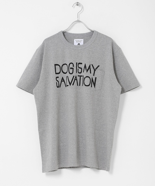 EKAL（エカル）の「TACOMA FUJI RECORDS　DOG IS MY SALVATION Pocket T-SHIRTS（Tシャツ/カットソー・メンズ・WHITE/H. GRAY・M/L/XL）」の2枚目の写真