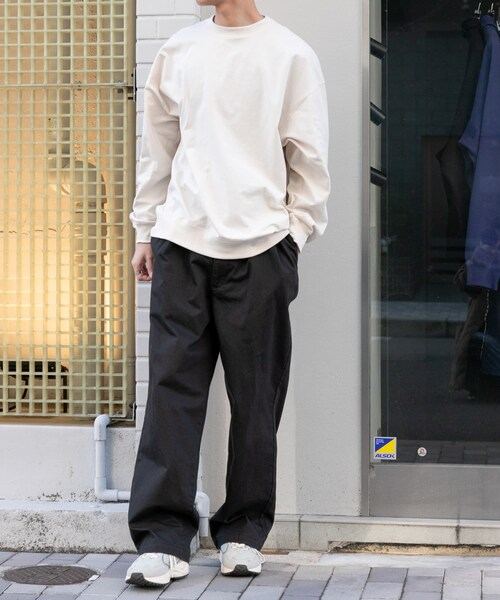 URBAN RESEARCH DOORS（アーバンリサーチドアーズ）の「FORK&SPOON　フレンチドリルピグメントチノパンツ（チノパンツ・メンズ・BEIGE/INKBLACK・4/5）」の15枚目の写真