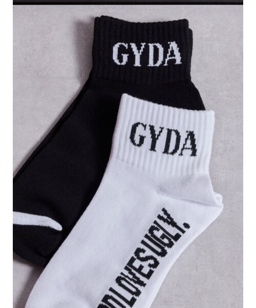 GYDA（ジェイダ）の「GYDA SOX（ソックス/靴下・レディース・オフホワイト/グレー/ブラック/ピンク/ブルー/パープル/ブラウン/その他3・F）」の22枚目の写真