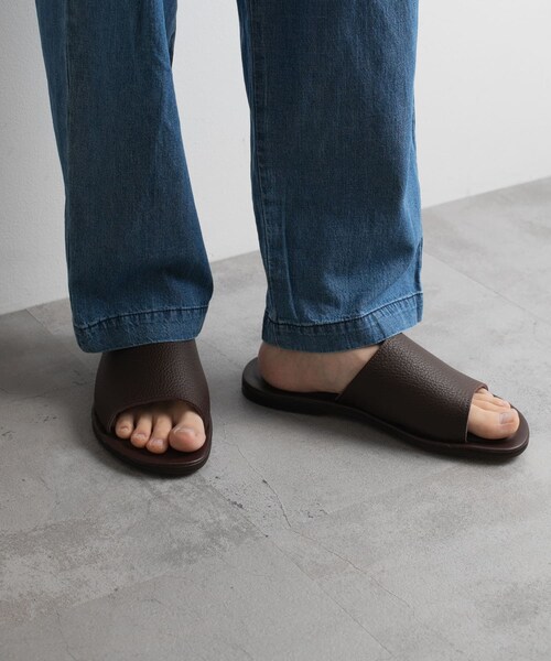 URBAN RESEARCH DOORS（アーバンリサーチドアーズ）の「Made in Japan カバーサンダル（サンダル・メンズ・BLACK/BROWN・M/L）」の15枚目の写真