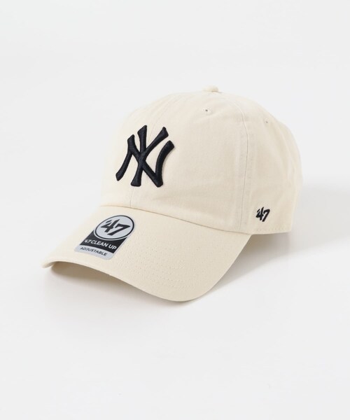 SENSE OF PLACE by URBAN RESEARCH（センスオブプレイスバイアーバンリサーチ）の「『WEB/一部店舗限定』FORTY SEVEN　47 CLEAN UP YANKEES（キャップ・メンズ・BLACK/NAVY/NATURAL/DK GREEN/SANDALWOOD/BROWN/CHARCOAL・One）」の9枚目の写真