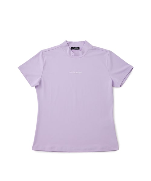 ROPE'(ロペ)の「【ESSENTIAL】半袖モックネックシャツ/UV・吸水速乾(Tシャツ/カットソー・レディース・ブラック/ホワイト/ネイビー/ラベンダー・L/M/XL)」の10枚目の写真