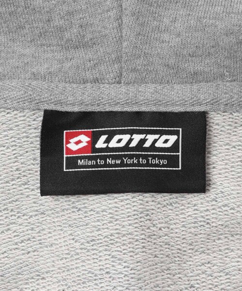 URBAN RESEARCH（アーバンリサーチ）の「LOTTO　itteki LOGO ZIP HOODIE（パーカー・メンズ・BLACK/GRAY・M/L/XL/XXL）」の18枚目の写真